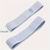 4pcs Yoga & Pilates Resistance Band Set – Elastic Stretch Bands For Hip Training, Fitness & Body Shaping – Durable Polyester Fabric Yoga Strap Yoga Mat Strap