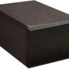 Foam Yoga Blocks, Black,4 x9 x 6 Inches with long-lasting performance