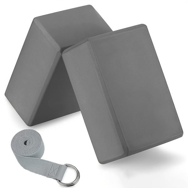 EVA yoga brick,  stretching strap, yoga Pilates fitness auxiliary tool