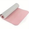 Non-Slip Yoga Mat: Eco-Friendly, Anti-Tear, 1/4″ Thick, Pilates Fitness Mats for Women – Home Workout with Carrying Sling and Storage Bag