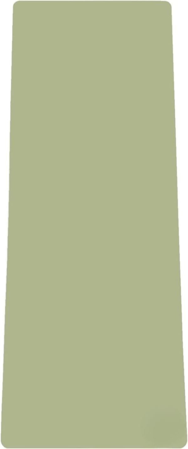 Yoga Mat – 5mm Thick, Extra Wide & Long, Non-Slip Natural Rubber Base & PU Top, Anti-Tear, Ideal for Yoga, Pilates, and Fitness.