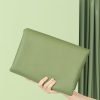 1pc Thin Foldable Rubber Yoga Mat, Portable Non-Slip Yoga Pilates Mat For Travel, Beach, Park, Home