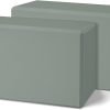 Yoga Block, Yoga Bricks Supportive Latex-Free EVA Foam, Soft Non-Slip Exercise Blocks, Yoga Accessories for Pilates, Meditation, Balance, Stretching and Deep Poses