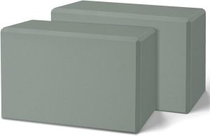Yoga Block, Yoga Bricks Supportive Latex-Free EVA Foam, Soft Non-Slip Exercise Blocks, Yoga Accessories for Pilates, Meditation, Balance, Stretching and Deep Poses