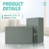 Yoga Block, Yoga Bricks Supportive Latex-Free EVA Foam, Soft Non-Slip Exercise Blocks, Yoga Accessories for Pilates, Meditation, Balance, Stretching and Deep Poses