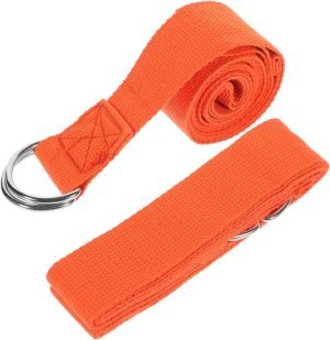 2pcs Yoga Strap Yoga Food Gym Supply Household Exercise Band Yoga Training Band Yoga Inelastic Band