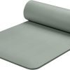 Yoga Mat 1/2″ Thick w/Nylon Strap for Men & Women – Non Slip Exercise Mat for Yoga, Pilates, Stretching, Floor & Fitness Workouts