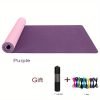 1pc Yoga Mats, Non-slip Fitness Sport Mat, Workout Equipment For Exercise, Skipping, Yoga, Pilates