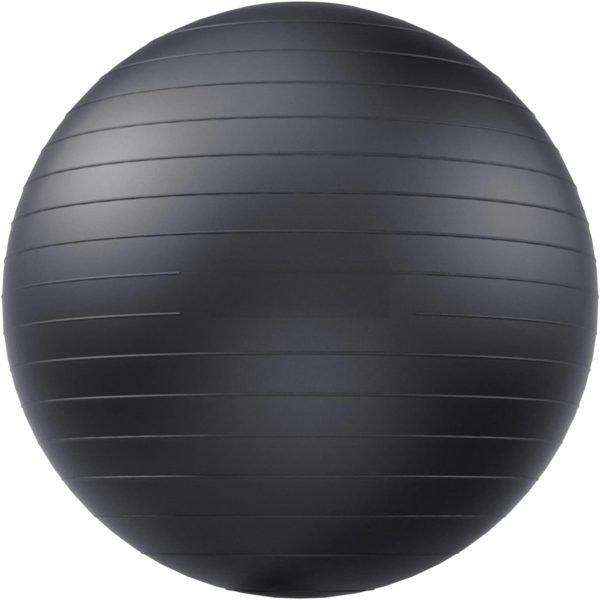 Yoga Ball Exercise Ball for Working Out, 5 Sizes Gym Ball, Birthing Ball for Pregnancy, Swiss Ball for Physical Therapy, Balance, Stability, Fitness, Office Ball Chair, Quick Pump Included