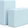 Yoga Block, Soft Non-Slip Surface Premium Foam Blocks, Supportive, Lightweight, Odor Resistant, Yoga Accessories for Pilates Meditation General Fitness Stretching Toning