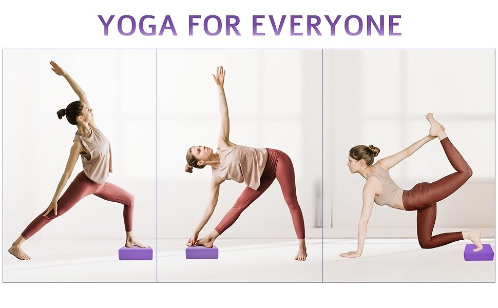 yoga blocks 2 pack