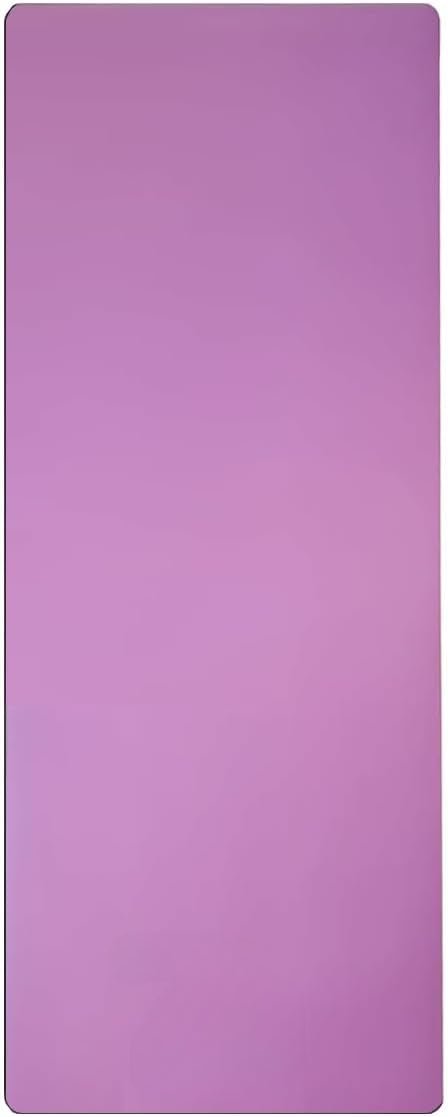 Yoga Mat – 5mm Thick, Extra Wide & Long, Non-Slip Natural Rubber Base & PU Top, Anti-Tear, Ideal for Yoga, Pilates, and Fitness.